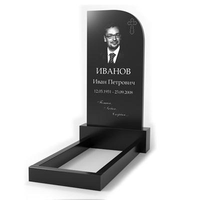 Пам'ятник на могилу із граніту (100*50*5) Р-11