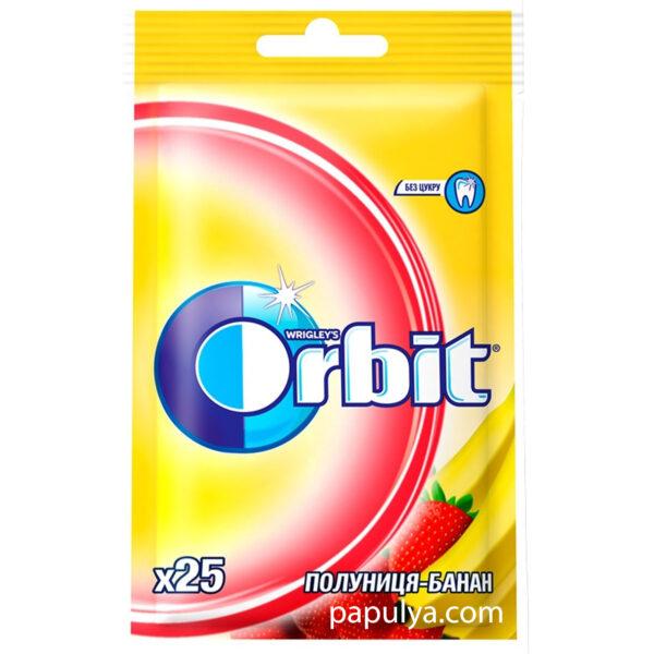 Жувальна гумка Orbit "Полуниця-Банан" 35г, фото 1