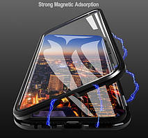Магнітний чохол зі скляною передньою і задньою панеллю для Samsung Galaxy Note 8 (SM-N950F)