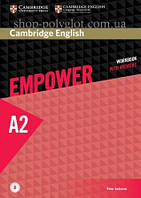 Рабочая тетрадь Cambridge English Empower A2 Elementary Workbook with Answers and Downloadable Audio