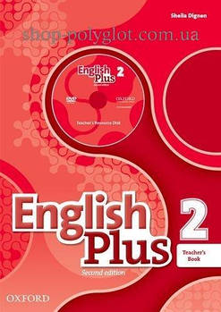 Книга для вчителя English Plus Second Edition 2 teacher's Book with teacher's Resource Disk and access to