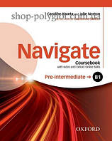 Учебник Navigate Pre-Intermediate Coursebook with DVD and Online Skills