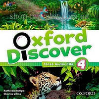 Аудіо диск Oxford Discover 4 Class Audio CDs