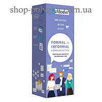 Картки Картки для вивчення англійських слів Formal vs Informal Communication, фото 2