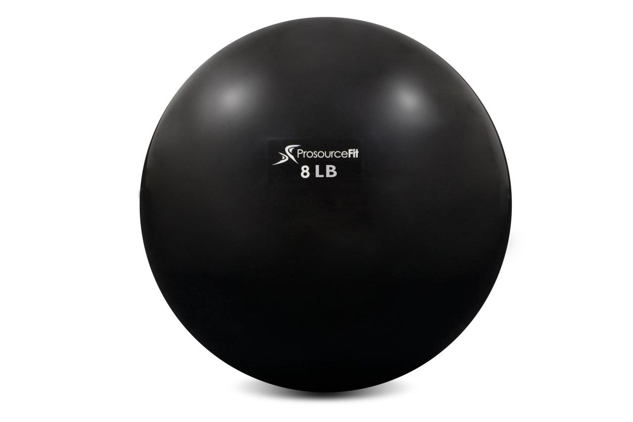 Мяч для фитнеса, пилатеса ProSource Toning Ball 3,6kg (PS-2222-8lb-black), черный - фото 1 - id-p1209507007