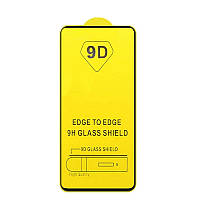 Захисне скло TDG 9D для Realme X50 / X50m Full Glue чорний 0,26 мм в упаковці