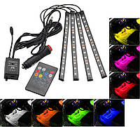 Цветная подсветка для авто водонепроницаемая RGB led HR-01678 (3306)