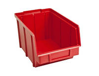 Боксы для хранения 701 красный 125 145 230 ящики пластмассовые под метизы инструменты в гараж
