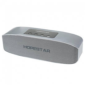 Портативна Bluetooth колонка Hopestar H11 USB FM Silver