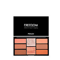 Палетка румян и хайлайтеров Freedom PRO Blush