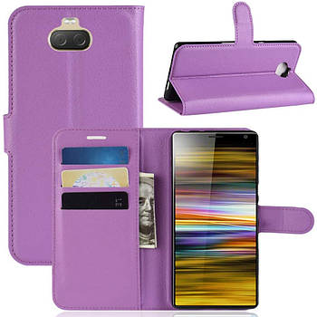 Чохол-книжка Litchie Wallet для Sony Xperia 10 Plus Violet