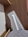 Накладки на механізм шафу-ліжко, захисний декоративний кожух для механізмів шафа — біле, фото 2