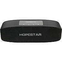 Портативна стерео колонка Hopestar H11 USB Bluetooth FM (Чорна)