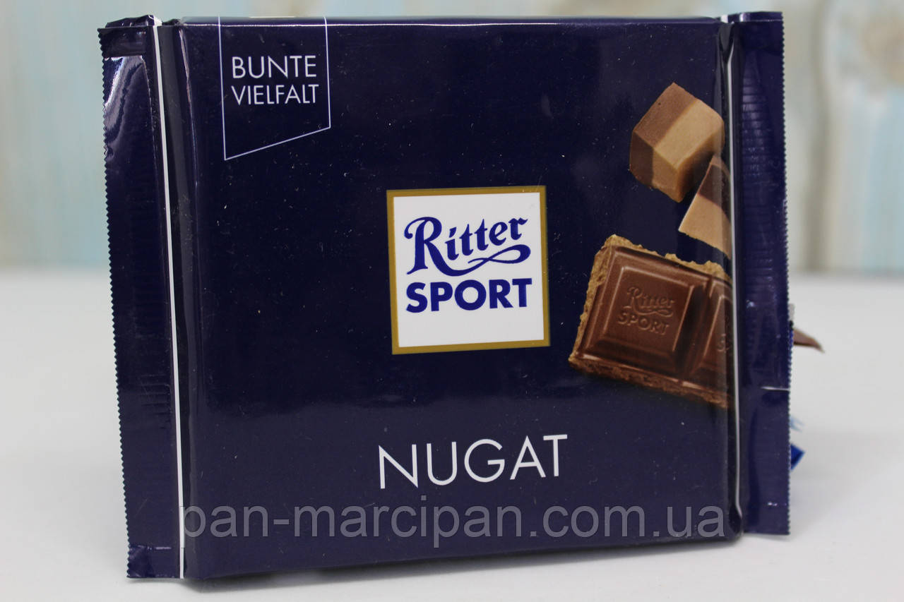 Шоколад Ritter sport (Nugat) Німеччина 100г - фото 1 - id-p1003223122