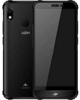 Смартфон AGM A10 4/64 GB Black, 13/8 МП, 5.7" IPS, Tiger T310, 4 ядра, 4400 мА·год, 4G