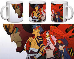 Кухоль Gurren Lagann - Симон, Каміна, Йоко GG 01.09