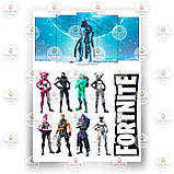 Друк їстівного фото — Вафельний папір — Fortnite No9, фото 2