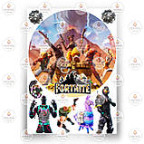 Друк їстівного фото — Вафельний папір — Fortnite No9, фото 8