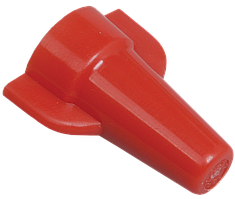 Скрутка кабельна з упорами 4.0 - 13.5 мм червона (25шт/уп.)