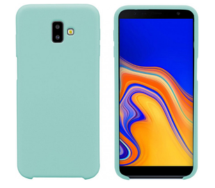 Чохол Silicone Case для Samsung Galaxy J6 2018 J600 м'ятний (самсунг галаксі джей 6)