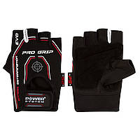 Перчатки для фитнеса и тяжелой атлетики Pro Grip EVO Power System PS-2250E, черные