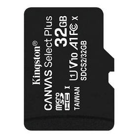 Карта пам'яті Kingston 32GB microSDHC C10 UHS-I R100MB/s Canvas Select Plus (SDCS2/32GBSP)