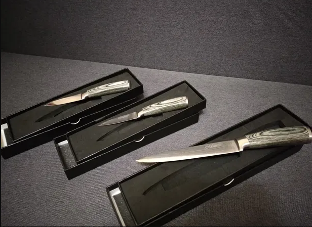 Ніж для овочів Maestro MR-1484 Damascus Steel 8<unk> ножиці <unk> ножі кухонні Маестро, фото 1