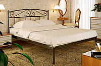 Кровать двуспальная металлическая Верона XL с высоким изголовьем, фабрика Метакам