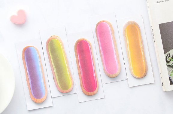 Стікери Еклери синій