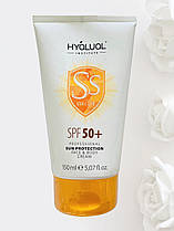 Сонцезахисний крем для обличчя та тіла SPF 50+ Face And Body Cream Safe Sun HYALUAL 150 мл
