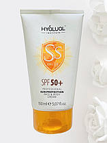 Сонцезахисний крем для обличчя та тіла SPF 50+ Face And Body Cream Safe Sun HYALUAL 150 мл