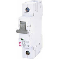 Автоматичний вимикач ETIMAT 6 1A 1P характеристика B 6kA ETI
