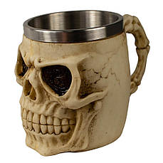 Кружка ЧЕРЕП 1 білий