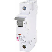 Автоматичний вимикач ETIMAT 6 4A 1P характеристика B 6kA ETI