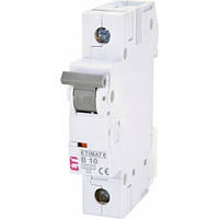 Автоматичний вимикач ETIMAT 6 10A 1P характеристика B 6kA ETI