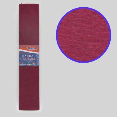 Гофропапір бордовий 20 г/м2, 50*200 см, Josef Otten KR55-8002