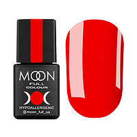 Гель-лак Moon Full Neon № 708 (ярко-красный, неон), 8 мл