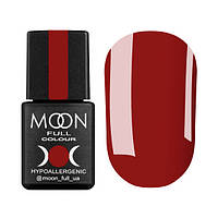 Гель-лак Moon Full №139, темно-червоний, 8 мл