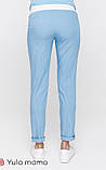 Легкі брюки для вагітних Melani S Юла Мама Блакитний TR-20.013, фото 4