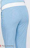 Легкі брюки для вагітних Melani S Юла Мама Блакитний TR-20.013, фото 5