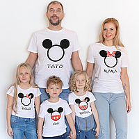 Футболки Family Look, набір фемілі лук Міккі Маус