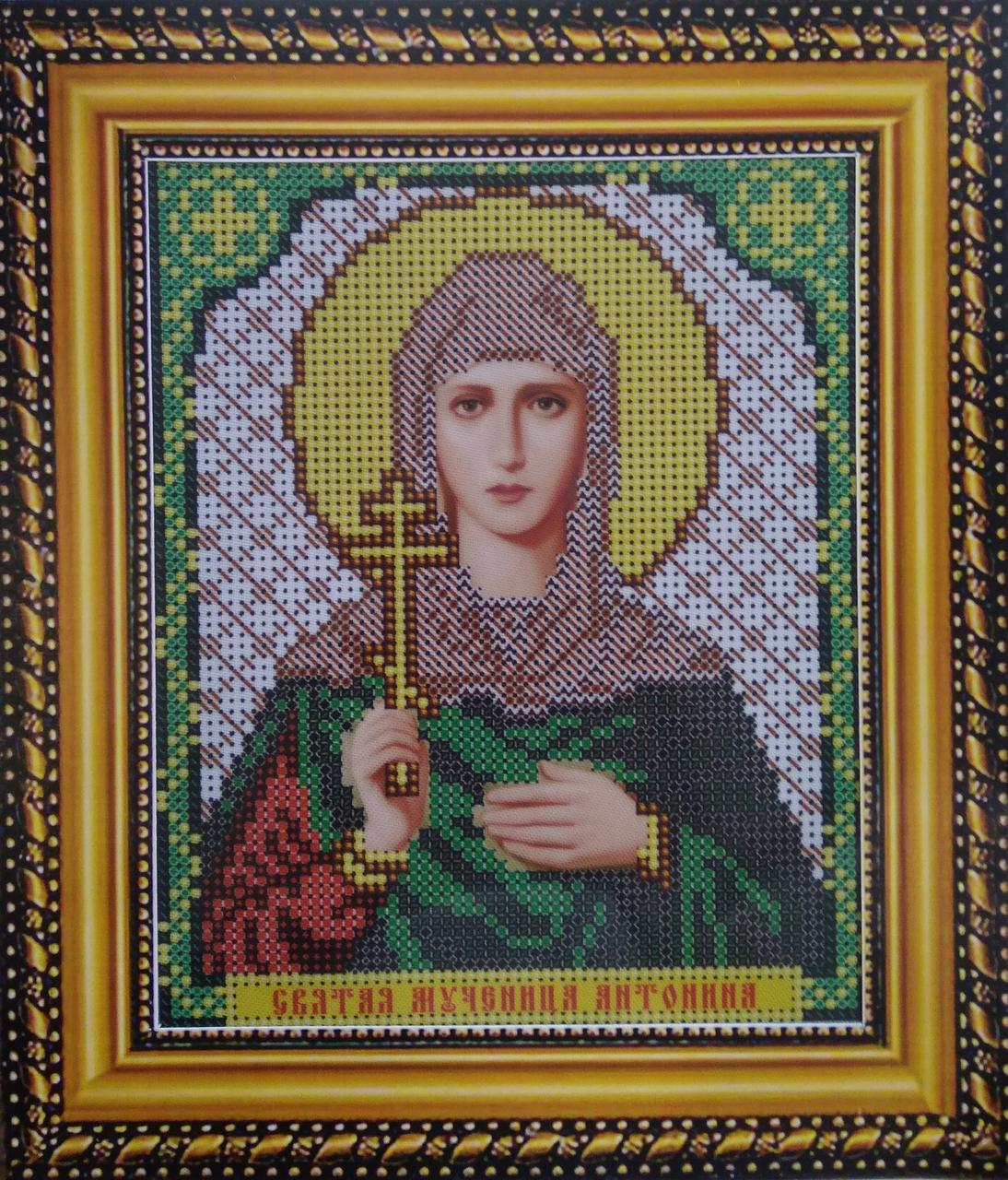 Набор для вышивки бисером ArtWork икона Святая Мученица Антонина VIA 5070 - фото 1 - id-p634900713