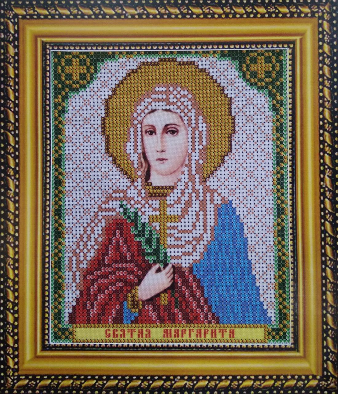 Набір для вишивання бісером ArtWork ікона Свята Маргарита VIA 5097
