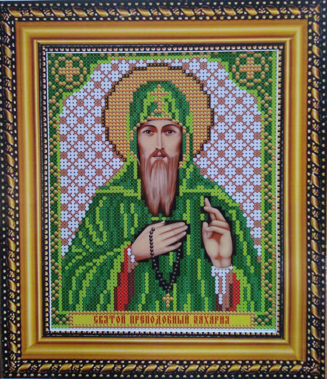Набір для вишивання бісером ArtWork ікона Святий Преподобний Захарія VIA 5131, фото 1