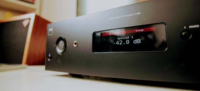 NAD C 368 Hybrid Digital DAC інтегральний стерео підсилювач з гібридним цифровим ЦАП