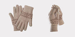 Рукавиці Xiaomi Friend Only (FO) touch screen warm velvet gloves кавові