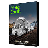 Подарочный набор Freight Train Set (Товарный поезд), Metal Earth (MMG104)