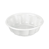 Тарелка пластиковая одноразовая креманка - 100шт / Тарелка одноразовая столовая