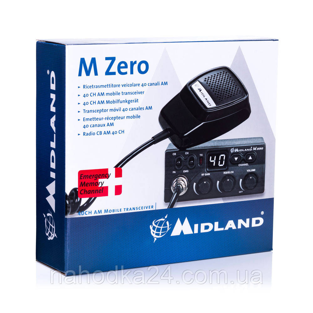 Радіостанція автомобільна Midland M Zero Plus