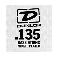 Струна для электрогитары Dunlop DBN135 SNGL .135 WND (Heavy Core)